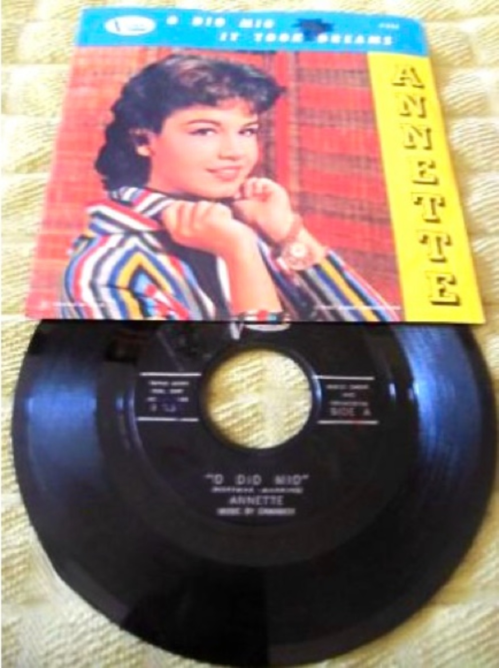 O Dio Mio, It Took Dreams, 45 Vinyl & Sleeve